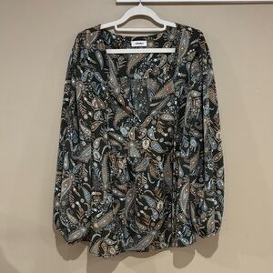 Adora balloon sleeve boho tunic